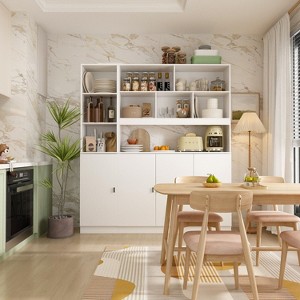 FUFU&GAGA Combination Modular Cabinet Living Room Display Cabinet Storage Solutions - 1 of 4
