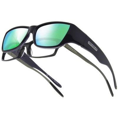 Jonathan Paul® Fitovers Eyewear Large Neera in Leopard-Black & Gold Mirror NR003