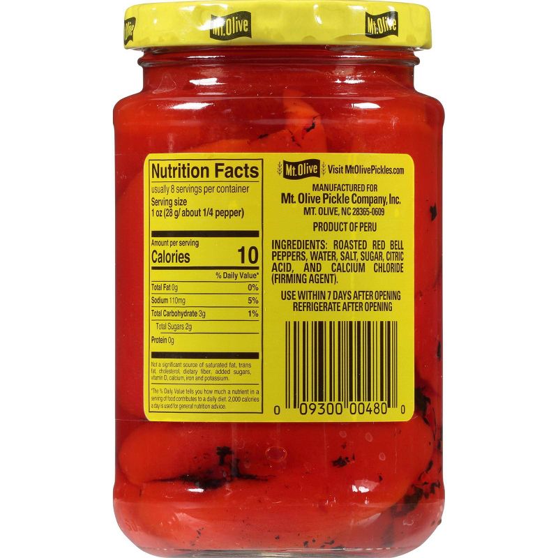 Mt. Olive Roasted Red Peppers - 12 fl oz, 3 of 5