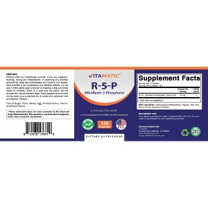 R-5-P Riboflavin-5-Phosphate (Vitamin B2) 50 mg | 120 Capsules - 1 of 1