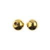 John Bead Must Have Findings Metal Gold 6mm Spacer Beads for Jewelry Making Findings, 44 Pieces - 2 of 4