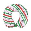 The Grinch Merry Grinchmas 3-Piece Memory Foam Neck Pillow Eye Mask & Luggage Tag Set - 2 of 4