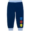 Paw Patrol Nickelodeon Chase, Rubble and Marshall Boys' Pullover Hoodie and Joggers Set for Little Kids – Blue - 3 of 3