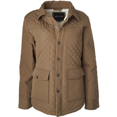 Big Chill Women's Sueded Micro Fiber Quilted Jacket