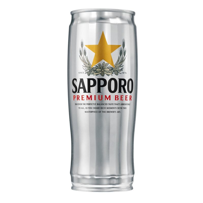 Sapporo Premium Beer - 22 fl oz Can, 2 of 3