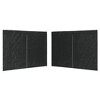 vidaXL Party Tent Sidewall Anthracite 100% PE Large - 2 of 4