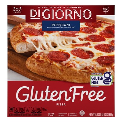 DiGiorno Pepperoni Gluten Free Frozen Pizza - 24.2oz