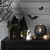 4.5" Ceramic Ghost with Bat Halloween Figurine - Hyde and EEK! Boutique™ - 2 of 3