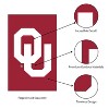 Evergreen University of Oklahoma House Applique Flag- 28 x 44 Inches Indoor Outdoor Sports Decor - 4 of 4