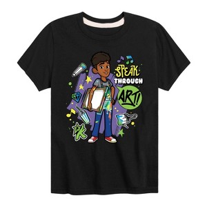 Boys' - Karma's World - Speak Through Art Winston Short Sleeve Graphic T-Shirt - 1 of 3