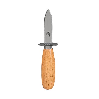 Winco Oyster/Clam Knife, Wooden Handle, 2-3/4? Blade - Pack of 1