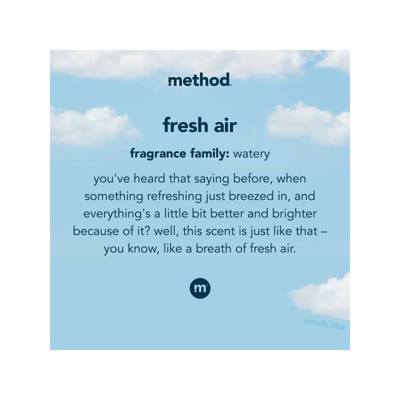 Method Fresh Air Laundry Detergent - 53.5 fl oz, 5 of 6