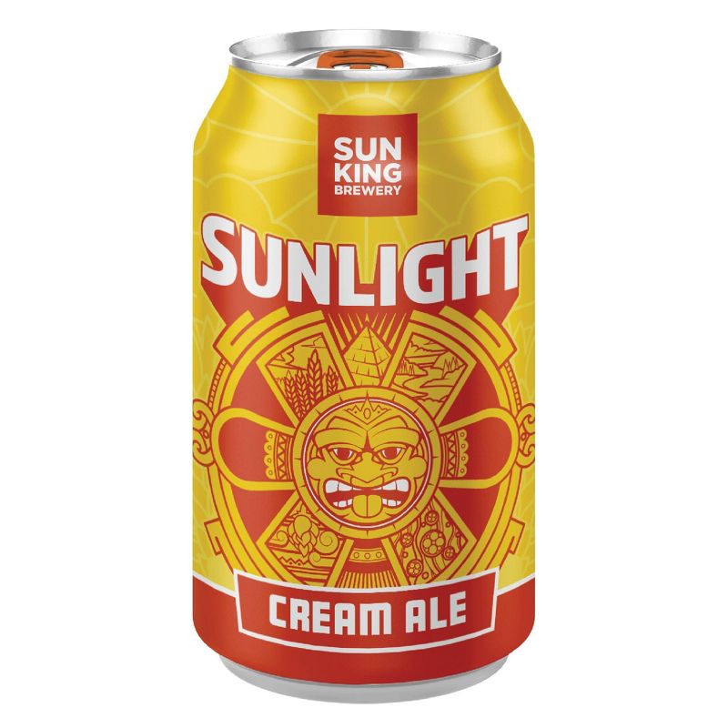 Sun King Sunlight Cream Ale Beer - 6pk/12 fl oz Cans, 2 of 3