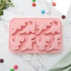 Unique Bargains Candy Moulds 8-Cavity Dinosaur Candy Mould Hand Wash 7.4"x4.92"x0.91" 1 Pc - 2 of 4