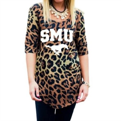 Women's SMU Logo Tunic - Gameday Couture