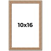PosterPalooza | Deco Brown Picture Frame - UV Acrylic, Foam Board Backing, Hanging Hardware - 2 of 4
