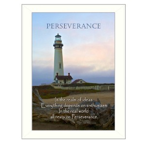 Perseverance By Trendy Decor4U, Printed Wall Art, Ready To Hang Framed Poster, White Frame - 1 of 1