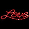 Northlight 17" Red Lighted Love Valentine's Day Window Silhouette - image 2 of 4