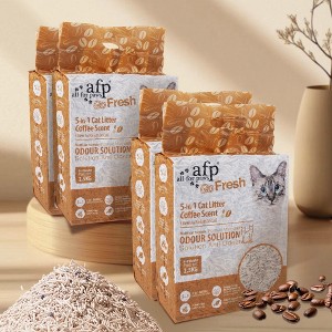 Allforpaws Cat Litter Natural 5-in-1 Mixed Clumping Cat Litter with 24/7 Power Odor Control, 5.5lb - 1 of 4