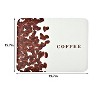 LunaLulinlk Coffee Dish Drying Mats Hide Stain Rubber Backed Absorbent Dish Drying Mat for Kitchen Counter-Coffee Bar Accessories 16"x20" - 4 of 4