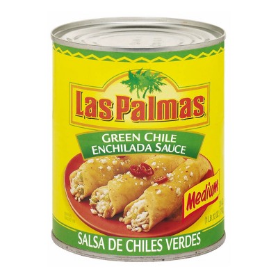 Las Palmas Green Chile Medium Enchilada Sauce 28-oz.
