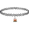 6 Pcs Black Lace Halloween Choker Set With Pumpkin Ghost Bat Spider Cat Charms, Gothic Necklaces For Women Party Cosplay Jewelry - 3 of 4