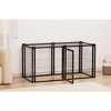 CAVINAS 47.2" Dog House for Small Medium Dogs,Farmhouse Wooden Dog Crate with Top,Dog Kennel for Indoor - 2 of 4