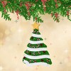 Polarx 5.0 Inch Grandma's Tree Christmas Tree Ornament , Christmas Decor Gold Star Candy Canes (1PC) - 2 of 4