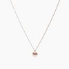 Bearfruit Jewelry Sterling Silver 18k Gold Plated Madeleine Round Disc Pendant Necklace - image 3 of 3