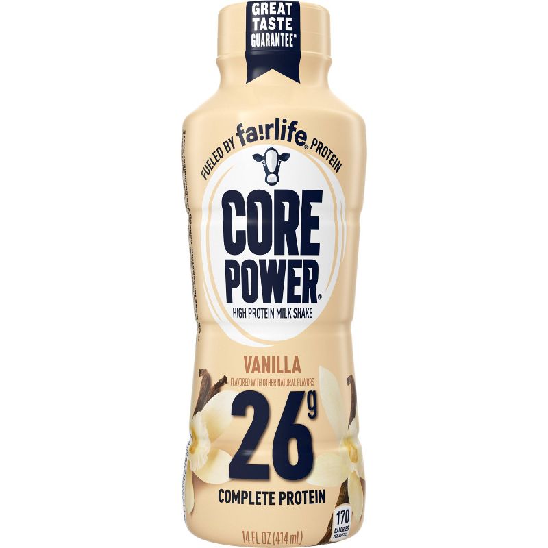Core Power Vanilla 26G Protein Shake - 14 fl oz Bottle, 2 of 8