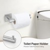Itopfox 5 Piece Bathroom Hardware Set Brushed Nickel Includes 23.6 Inch Towel Bar Towel Ring Toilet Paper Holder Two Towel Hooks Wall Mounted - 3 of 4