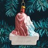 Oh Holy Night Nativity Scene Glass Christmas Ornament, Jesus and Mary| OrnamentallyYou - 4 of 4