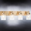 Urban Ambiance Luxury Vintage Bath Light 8.625''H x 30.25''W,  Olde Brass Finish,  Bridgeport Collection, UHP4193 - 4 of 4
