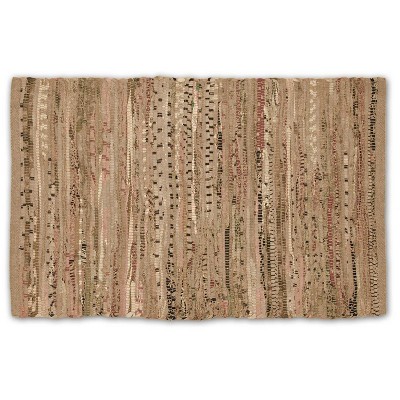 Design Imports Multicolor Chindi - Taupe - 19.5 X 31.5 In