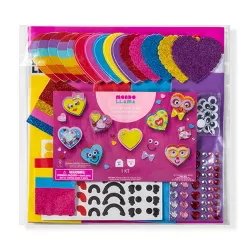 15pc Valentine's Day Create-Your-Own Foam Hearts Kit - Mondo Llama™