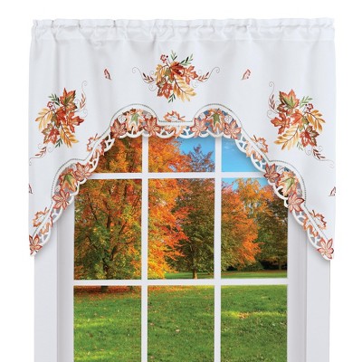 Collections Etc Fall Foliage Curtains