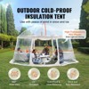 VEVOR Sports Tent, 12-15 People, Instant Pop-Up Tent Shelter Weatherproof Pod, Outdoor Bubble Clear View Tent, Climate Canopy Shelter for Soccer - 3 of 4