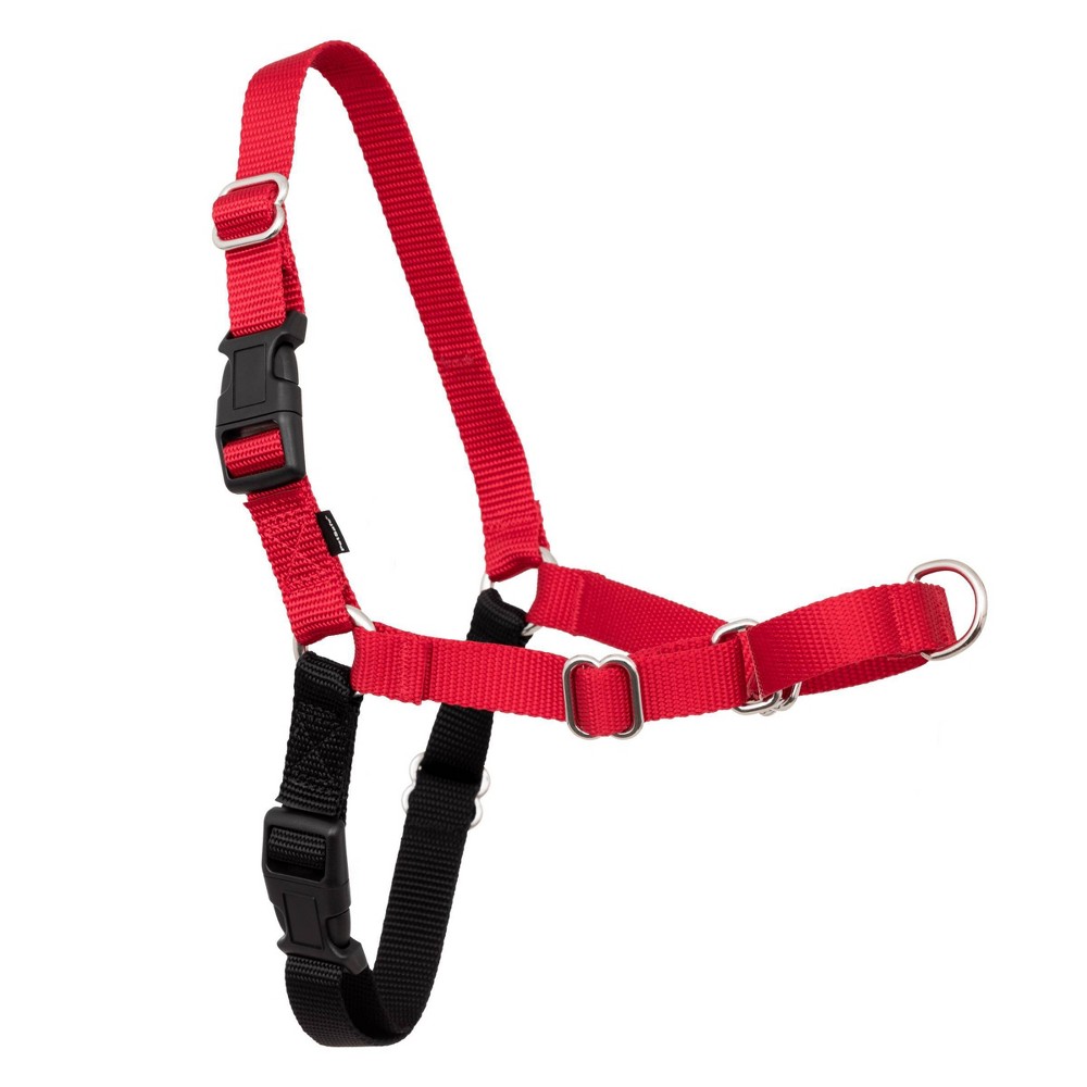 PetSafe Easy Walk Adjustable Dog Harness - M - Red
