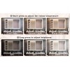 60x40 inch Oversized LED Bathroom Mirror Wall Mounted Mirror with 3 Color Modes Aluminum Frame Large Wall Mirror for Bathroom - 2 of 4
