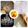 Unique Bargains Hanging Ornament DIY Craft Prisms 2 Holes Octagon Suncatchers 0.55" 100 Pcs - 4 of 4