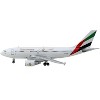 Airbus A310-300 Commercial Aircraft "Emirates Airlines" (A6-EKB) White w/Striped Tail 1/400 Diecast Model Airplane by GeminiJets - 3 of 3
