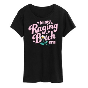 Women's - Instant Message - Raging B-tch Era Short Sleeve Graphic T-Shirt - 1 of 4