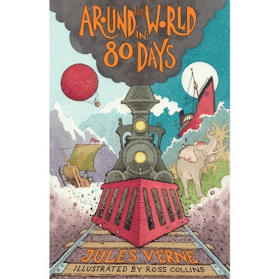 Around the World in Eighty Days - (Alma Junior Classics) by  Jules Verne (Paperback)