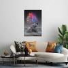 Elephant Color Explosion by Soaring Anchor Designs Unframed Wall Canvas - iCanvas - 4 of 4