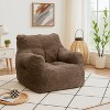 Hooseng Bean Bag Chair, Bean Bag Sofa Chair with Armrests, Fluffy and Lazy Sofa with backrest, Comfy Cozy BeanBag Chairs - 3 of 4