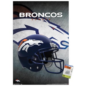 Trends International NFL Denver Broncos - Helmet 16 Unframed Wall Poster Prints - 1 of 4