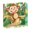 Contixo ST10 Magnetic Building Blocks, 25-Piece Jungle Animal Puzzle Cube, Set of 6 Puzzles in One STEM Learning Toy Gift for Kids Girls Boys Ages 3+ - 2 of 4