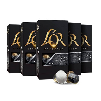 L'OR Espresso Capsules, 50 Count Variety Pack, Single-Serve Aluminum Coffee  Capsules Compatible with the L'OR BARISTA System & Nespresso Original
