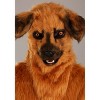 HalloweenCostumes.com One Size Fits Most   Dog Suit for Adults with Mouth Mover Mask, Black/Brown - 4 of 4
