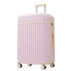 Whisen 3-Piece ABS Luggage Set Including Front Opening 20” & 24” Suitcases with USB, TSA Lock and Duffel Bag - 3 of 4